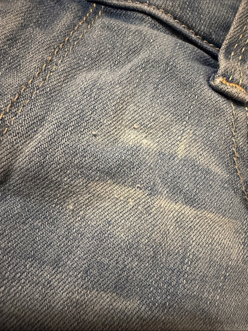 Distressed Denim Shorts